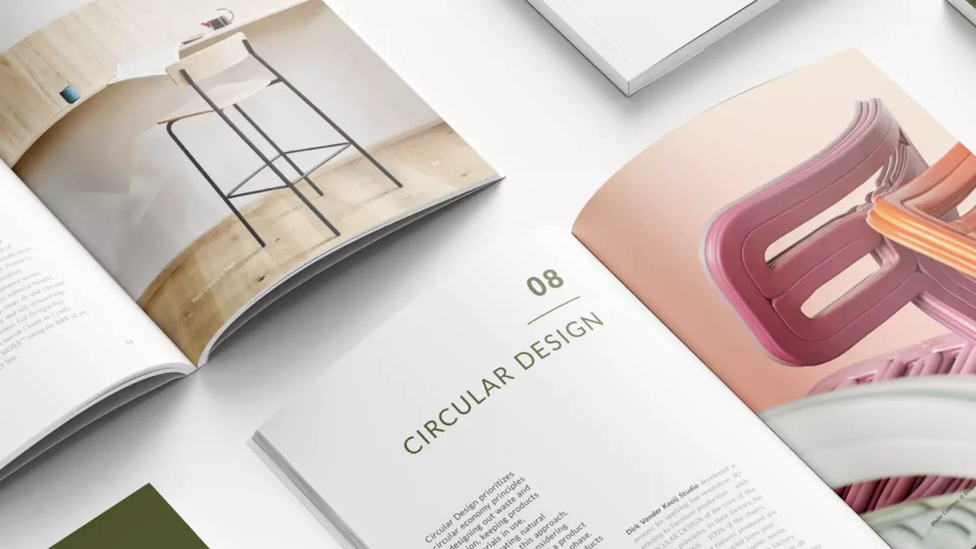 Circular design magazine 