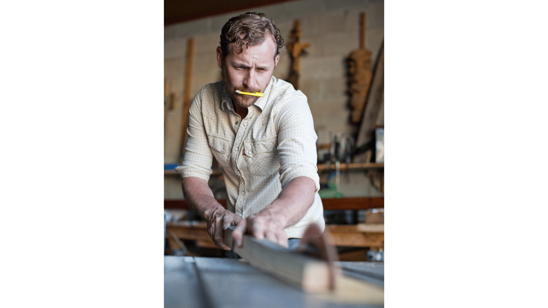 Furniture Maker at Work